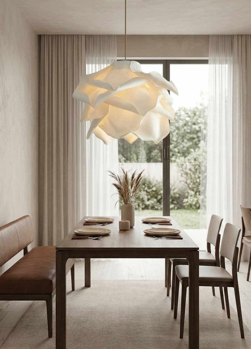 Opviq Lámpara de araña MOD0010 Blanco